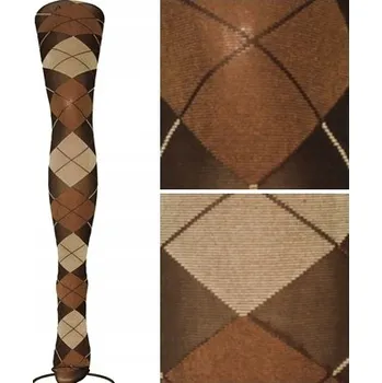 Dámské spodní prádlo Vzorované Punčocháče Calzamia 60den, vícebarevné, barva 05, velikost 3