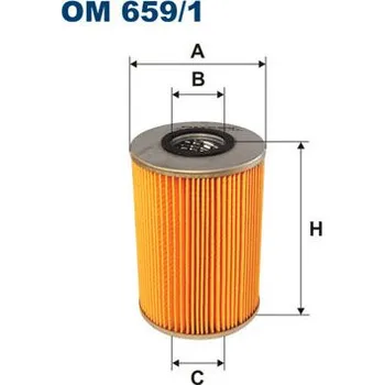 Filtr do auta Olejový filtr, , FILTRON, OM 659/1