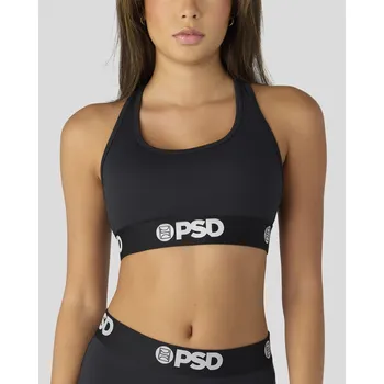 Souprava dámského spodního prádla PSD Solids Black Women Performance Bra Velikost: L