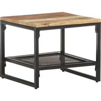 Konferenční stolek Odkládací stolek 40 x 40 x 35 cm masivní mangovníkové dřevo