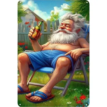 Plechová cedule BAF Plechová cedule Odpolední odpočinek 30 x 20 cm