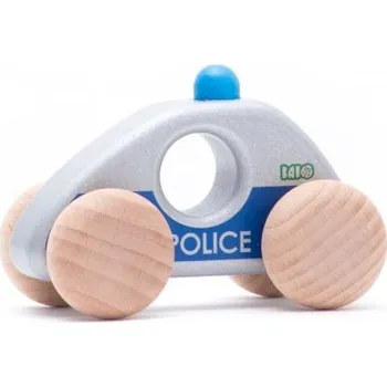 Dřevěná hračka Bajo Dřevěné autíčko - policie