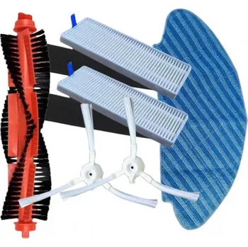 Sada příslušenství pro robotický vysavač HEPA filtry, mop a kartáčky pro ROWENTA RR8275WH X-plorer S45 6ks sada