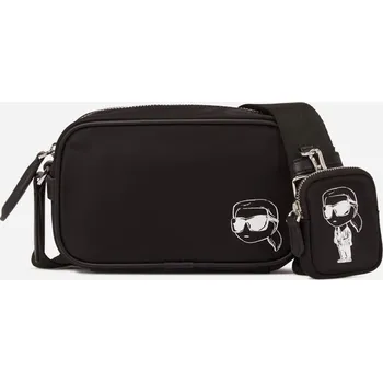 Kabelka KABELKA KARL LAGERFELD IKON NYLON OUTL CAMERA BAG BLACK