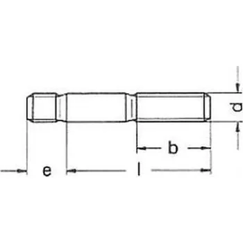 Šroub šroub M16x55 ZINEK 5.6 ADW7/TRD závrtný do oceli DIN 938