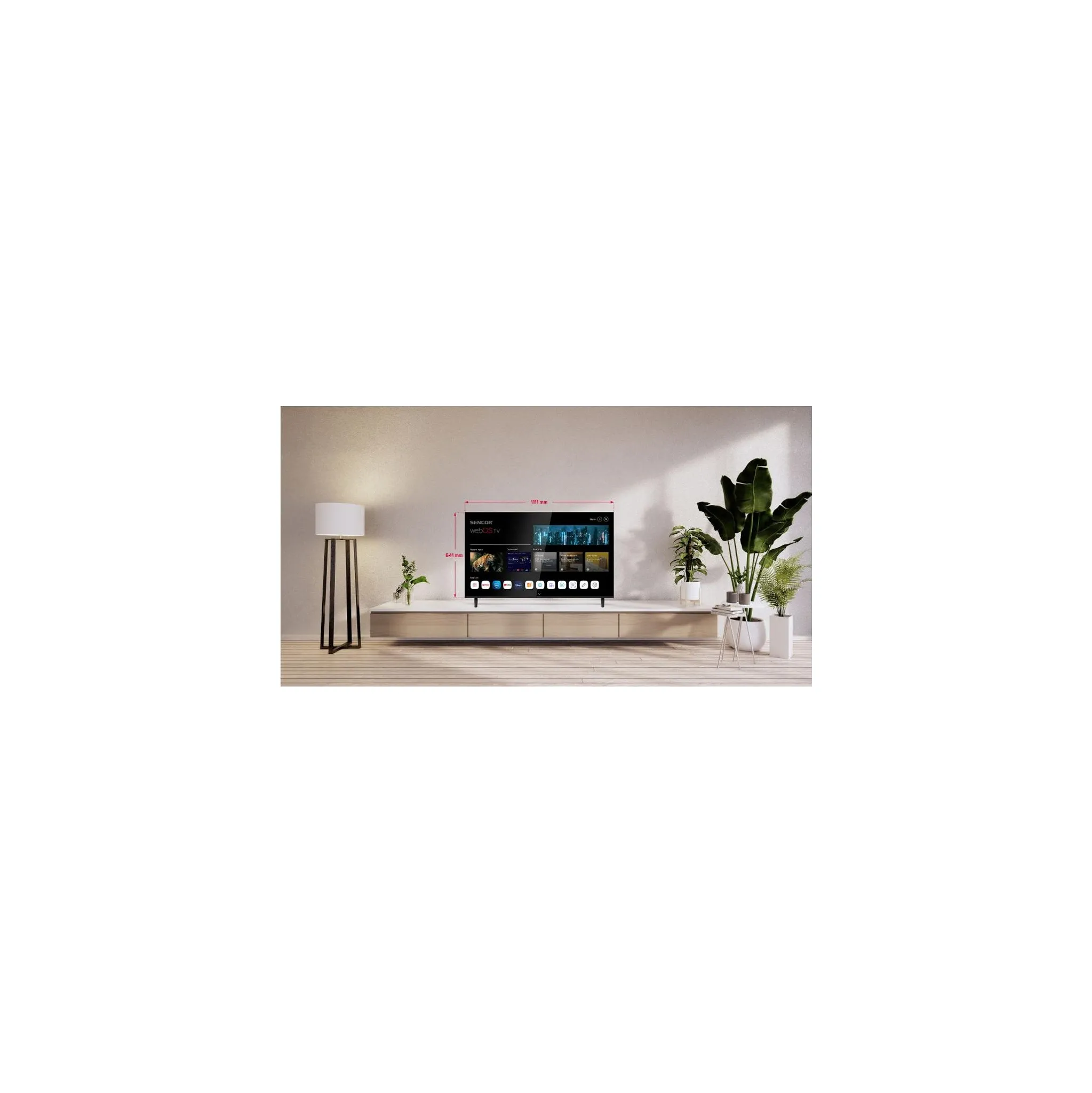 Fotografie 12 - Televizor Sencor 50" LED (SLE 50US803B)