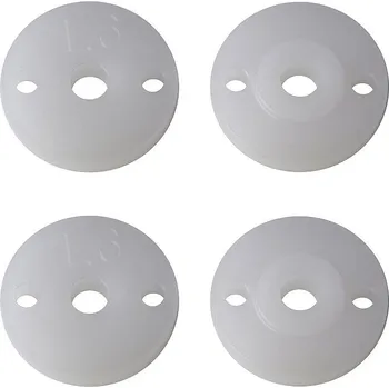 RC model FT pístky tlumičů 12mm, V2, 2x1,6 mm, 4 ks.