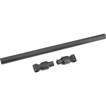 RC vybavení Podvozková trubka - přední - 197,5 mm - hliníková - černá - 1 sada