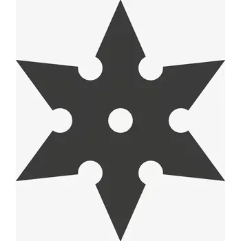 Vrhací hvězdice Shuriken Ninja - 6 hrotů
