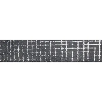 Dlažba Dlažba Cir City black square 6,5x29 cm pololesk 1088857