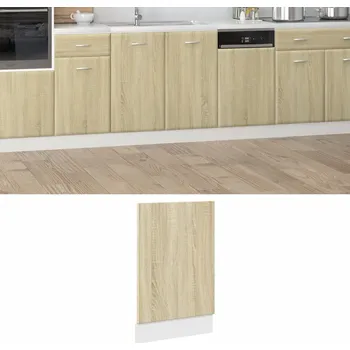 Organizace kuchyně Panel do myčky, dub sonoma, 45 x 3 x 67 cm, konstrukční dřevo