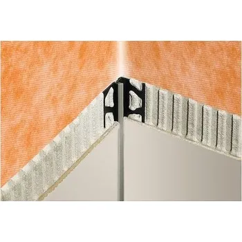 Podlahová lišta Lišta vnitřní rohová Schlüter, PVC, délka 250 cm, výška hrany 9 mm, EKEU8O7PG