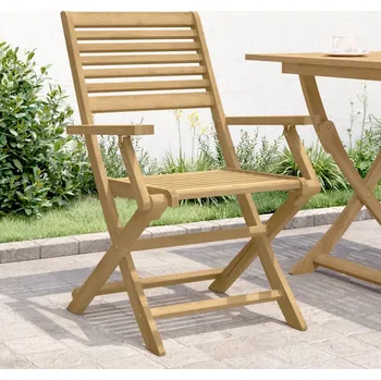 Skládací zahradní židle 6 ks 48,5 x 61,5 x 87 cm masivní akácie