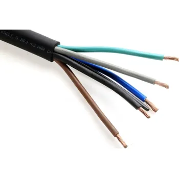 elektrický kabel Kabel H07RN-F 5x2,5 gumový/pryžový harmonizovaný