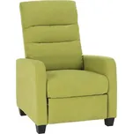 Relaxační křeslo, zelená, TURNER