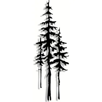 Obraz BAF Kovový znak 3 stromy