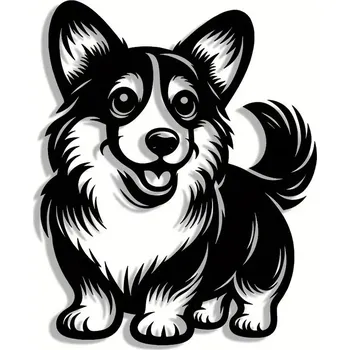 Obraz BAF Kovový znak Psík