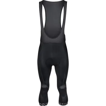 Cyklistické kalhoty FORCE Pánské 3/4 kalhoty se šráky a vložkou FORCE STORY, černé - 3XL