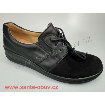 Dámská zdravotní obuv MEDISTYLE 1H-714/Č STREČ HALLUX vych. obuv černá , --- - 37