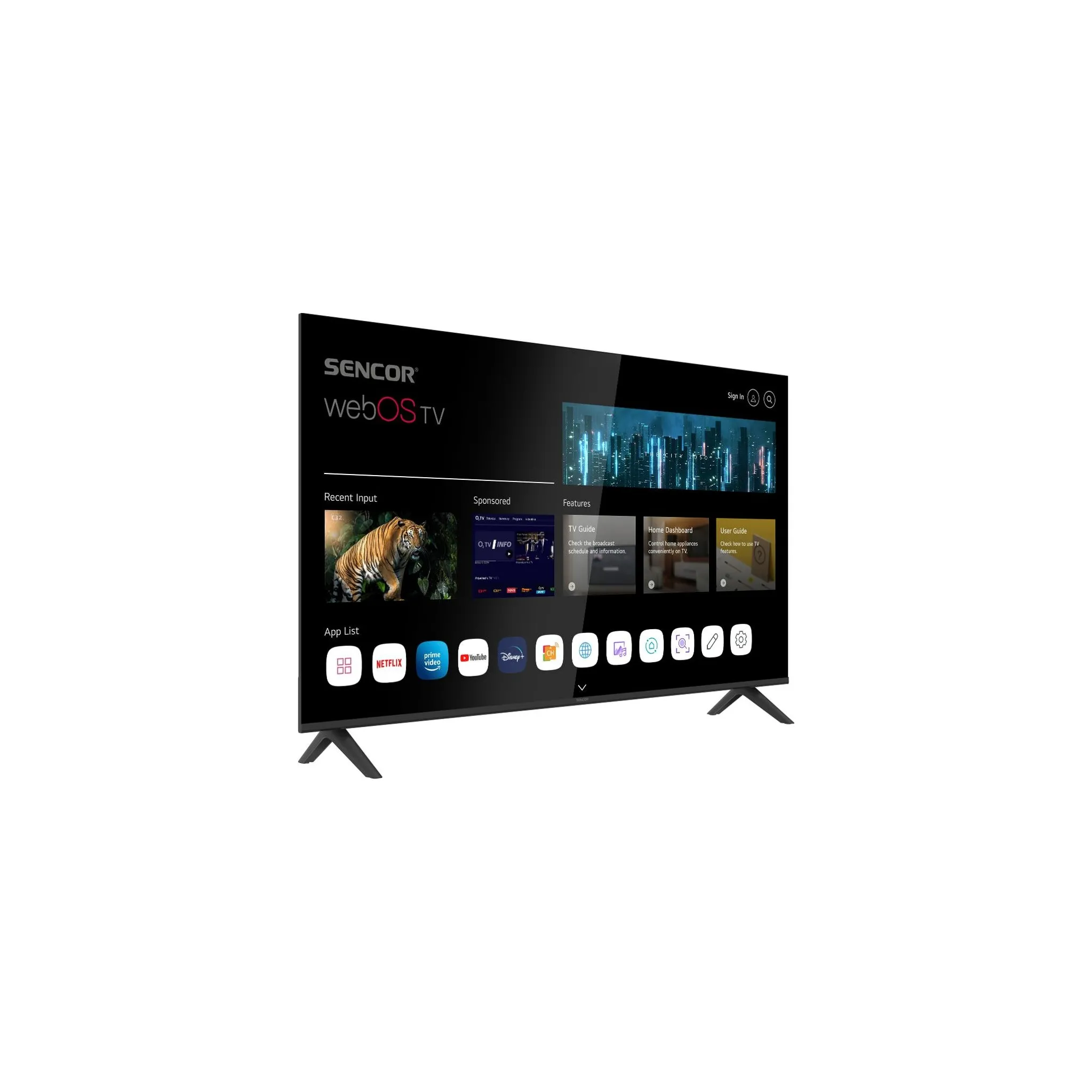 Fotografie 3 - Televizor Sencor 50" LED (SLE 50US803B)