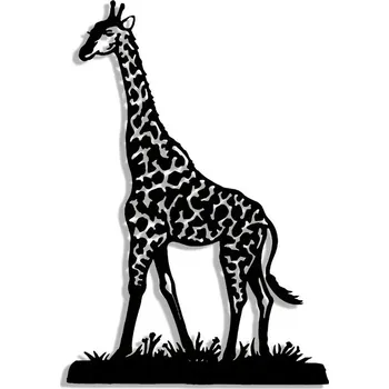 Obraz BAF Kovový znak Žirafa