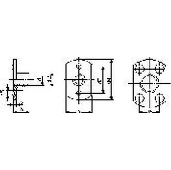 Matice matice M6 přivařovací 2-body typ-B
