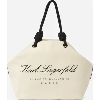 Kabelka KABELKA KARL LAGERFELD HOTEL KARL BEACH TOTE NATURAL