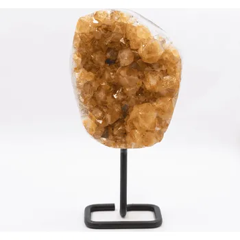 Přírodní kámen Milujeme Kameny Citrín - drúza na podstavci C165 514324