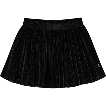 Dívčí sukně Dětská plisovaná sukně s lurexem černá 116