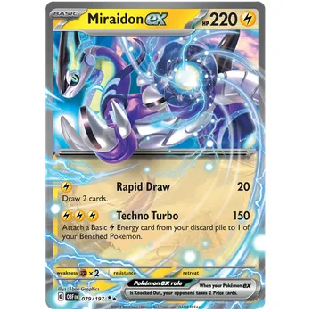Sběratelská karetní hra Pokémon TCG Miraidon Ex 079/197