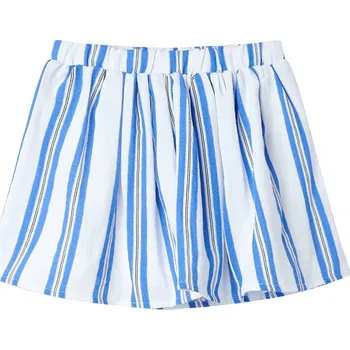 Dívčí sukně Dětská sukně kobaltová modrá a bílá 140