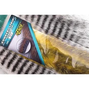 Umělá nástraha HENDS ZONKER STRIPS Z132 - CHINCHILA ŽLUTÁ Velikost: 6 mm