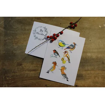 Pohlednice ptáčci