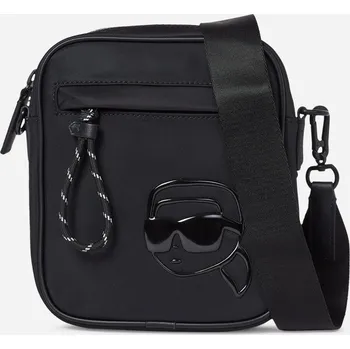 TAŠKA KARL LAGERFELD K/IKON NYLON TONAL PRINT NS BLACK