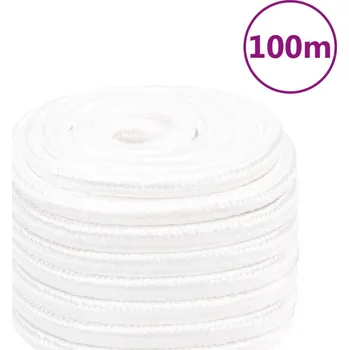 Horolezectví Lodní lano celobílé 18 mm 100 m polypropylen