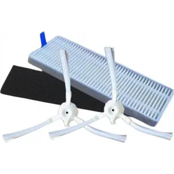 Sada příslušenství pro robotický vysavač HEPA filtr a kartáčky pro vysavač ROWENTA RR8227WH X-plorer S45 1+2ks