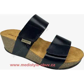 Dámská zdravotní obuv MEDISTYLE VANESA 4V-K19/2 vycházková tm. modrá vel.36-41, --- - 38