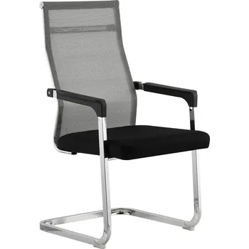 Zasedací židle, šedá/černá, RIMALA NEW