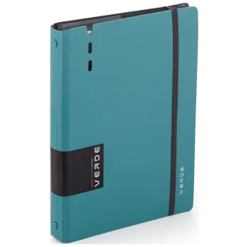 Kroužkový záznamník VERDE Karis A5 - 90 l / milano