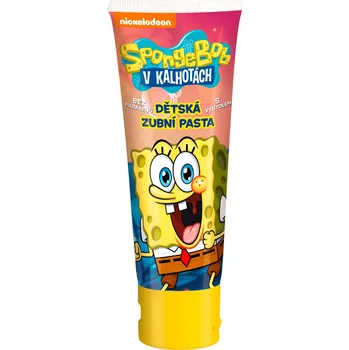 zubní pasta VitalCare SpongeBob zubní pasta bez parabenů s xylitolem 75 ml