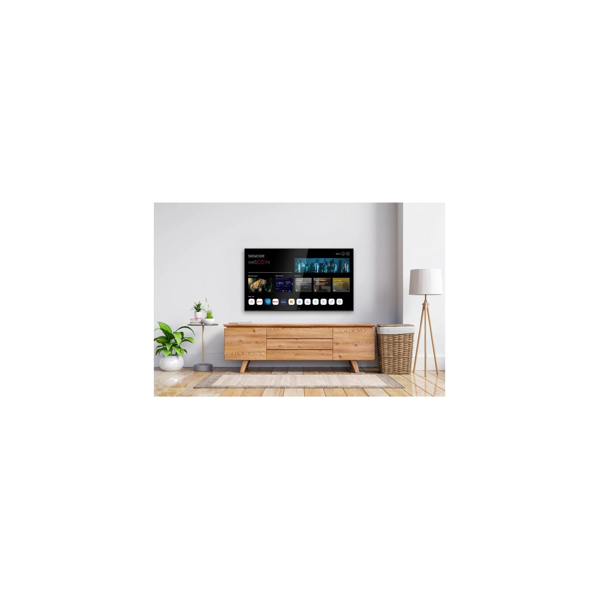 Fotografie 10 - Televizor Sencor 55" LED (SLE 55US803B)