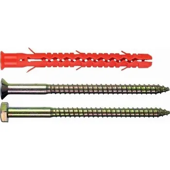 Vrut hmoždinka 10x80 MB-ST+vrut 7x85 zápustná hlava TORX 40