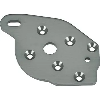 RC náhradní díl Traxxas deska motoru hliníková šedá