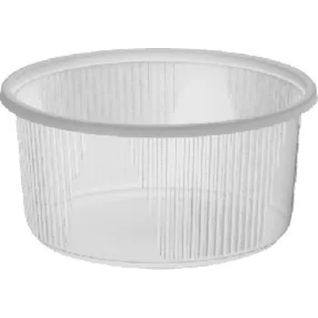 Jednorázové nádobí Miska kulatá transparentní 250 ml, 101 mm prumer, 100 ks