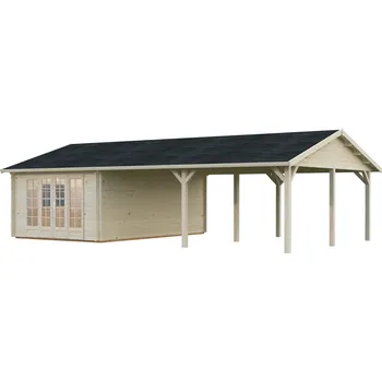 Zahradní domek Palmako Zahradní domek IRENE 19,0 + 33,2 m² Barva: Přírodní, neimpregnováno