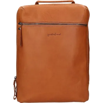 Městský batoh Trendy kožený batoh Justified Mallo - koňak