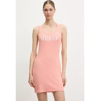 Dámské šaty Šaty Guess SUNFLOWER V5GK06.K8RT2 oranžová 32X, vel. XS