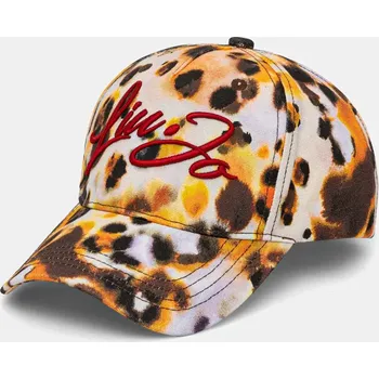 Kšiltovka Kšiltovka Liu Jo dámská, oranžová barva, vzorovaná, VA5201.T5204 22X, vel. ONE SIZE