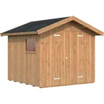 Palmako Domek na nářadí NILS 5,4 m² Barva: Hnědá, máčení