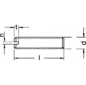 Šroub šroub M12x35 BEZ PÚ 14H stavěcí, drážka + plochý DIN 551